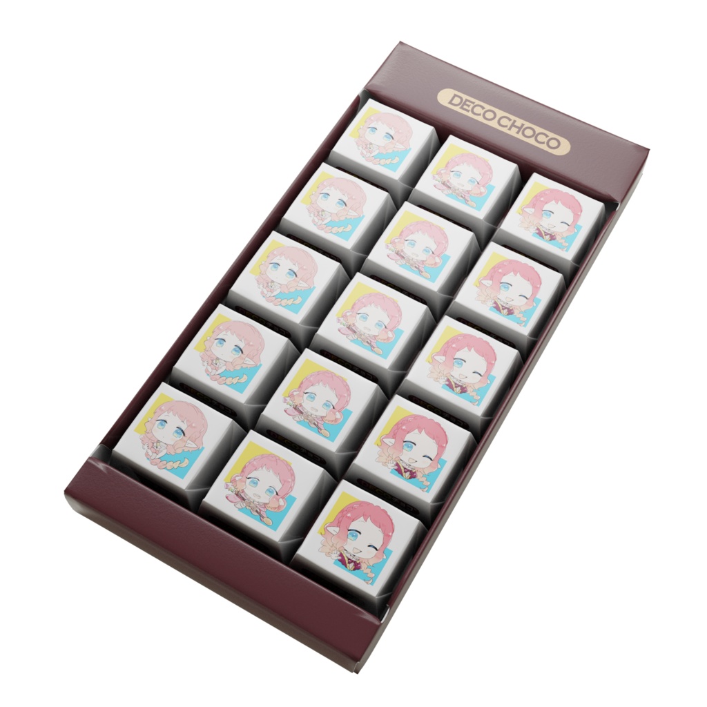 ひしもちDECOチョコ