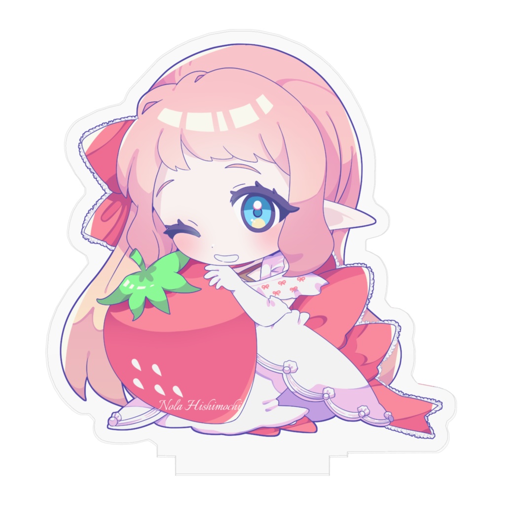 【誕生日記念】いちごもちアクリルフィギュア