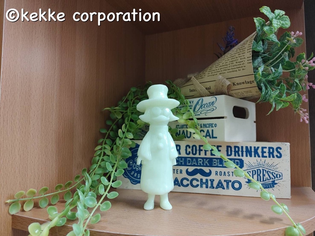 「Okitsu3ソフビ」Glows in the Dark ver.組み立てキット