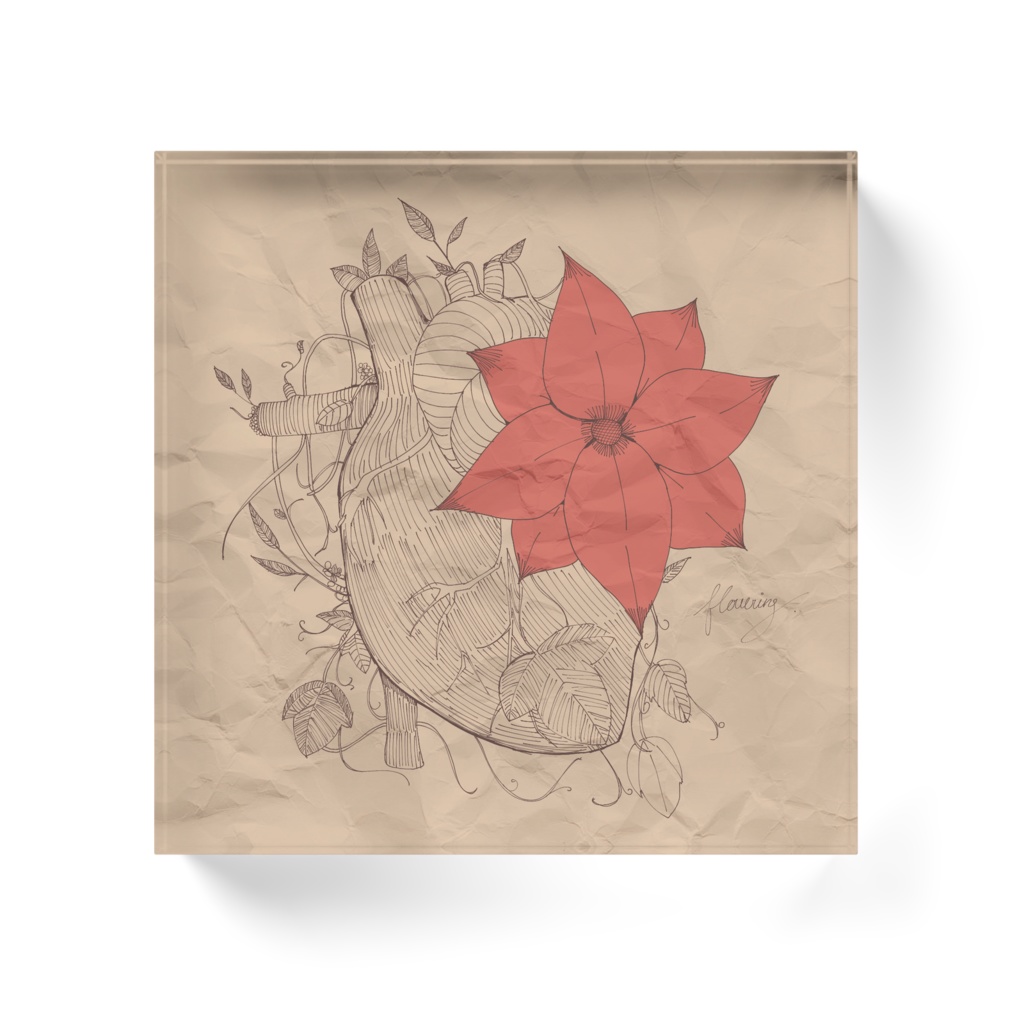 Aliey:S『開花』アクリルブロック