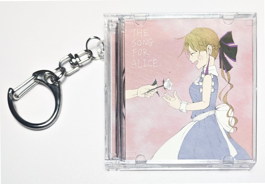 アルバムCD風キーホルダー(NFC機能付き)
