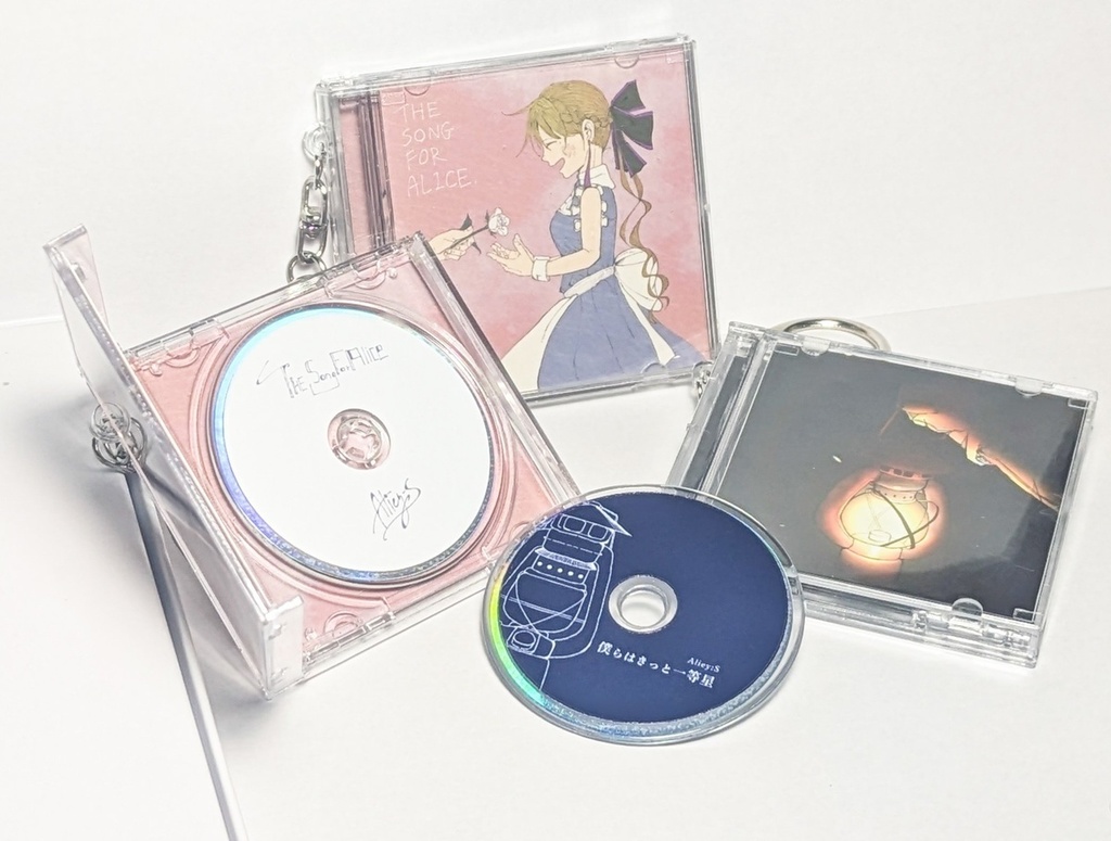 アルバムCD風キーホルダー(NFC機能付き)