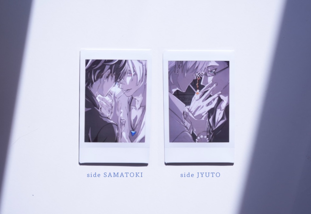 左銃シガーキス チェキ風カード