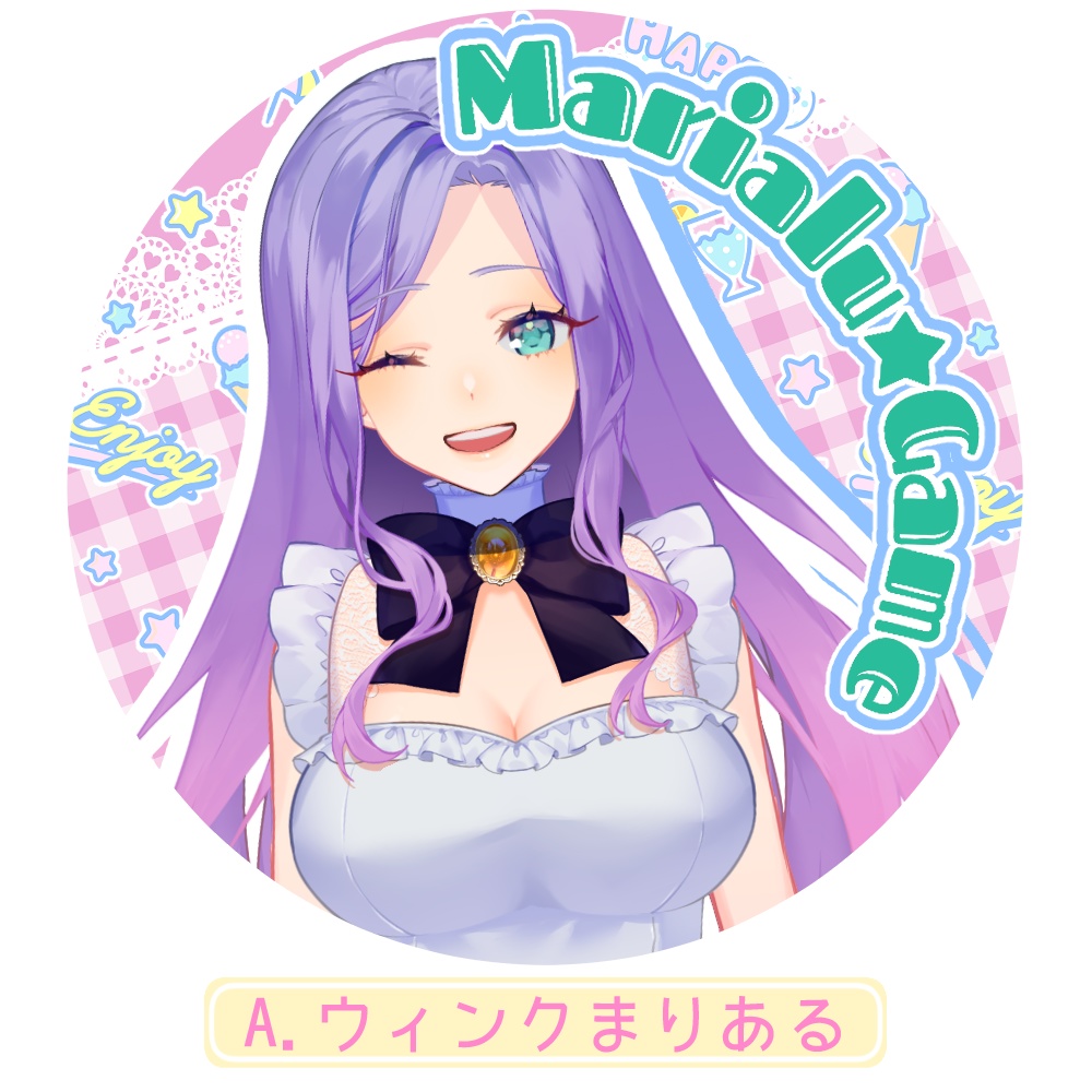 とっても素敵なまりある缶バッチ(4種) 【販売期間6/29~7/13】