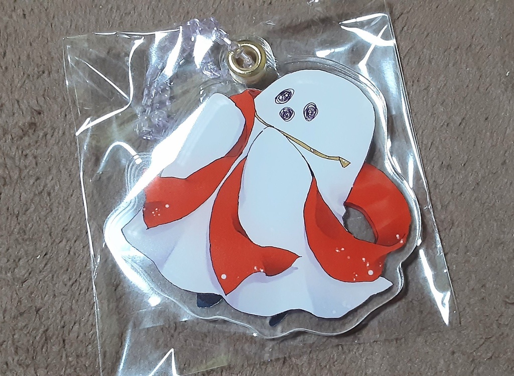 おばけのばぶちゃんスライドアクキー