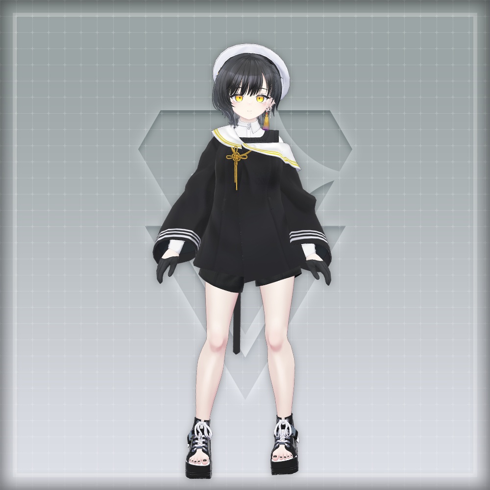 【オリジナル3Dモデル】AXIS ORIGIN NW-2404【アバター対応靴】