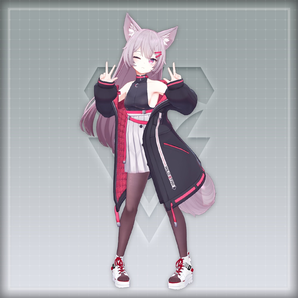 【オリジナル3Dモデル】AXIS ORIGIN NW-2404【アバター対応靴】