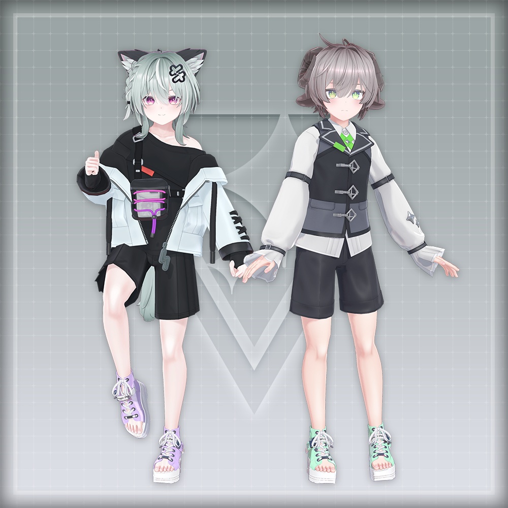 【オリジナル3Dモデル】AXIS ORIGIN NW-2404【アバター対応靴】