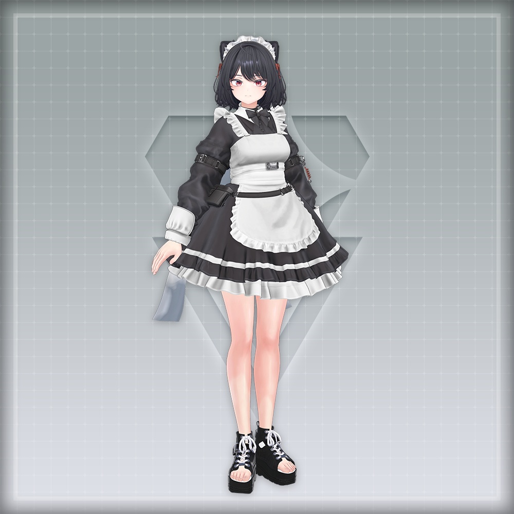 【オリジナル3Dモデル】AXIS ORIGIN NW-2404【アバター対応靴】