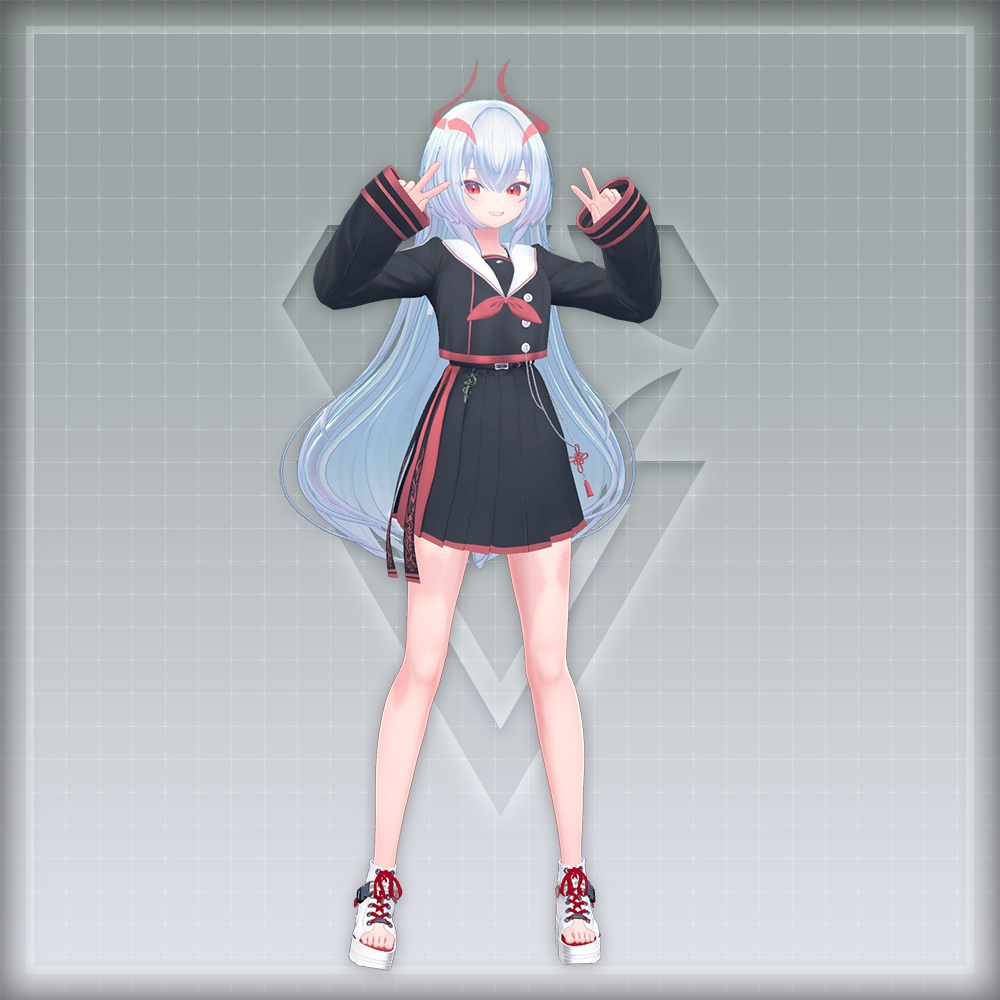 【オリジナル3Dモデル】AXIS ORIGIN NW-2404【アバター対応靴】