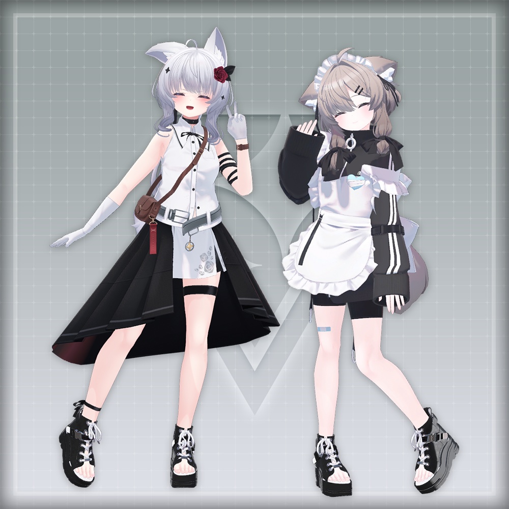 【オリジナル3Dモデル】AXIS ORIGIN NW-2404【アバター対応靴】