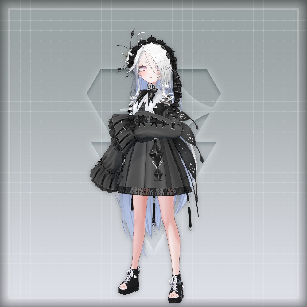 【オリジナル3Dモデル】AXIS ORIGIN NW-2404【アバター対応靴】