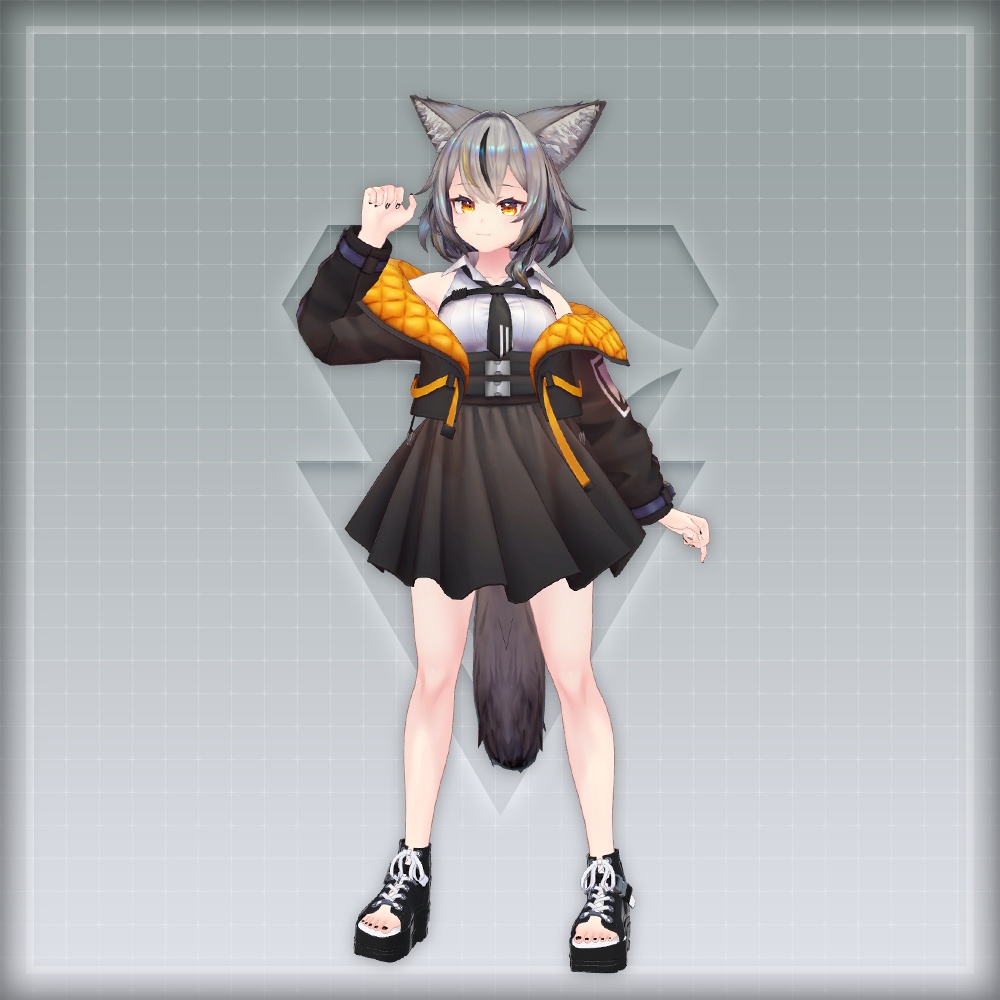 【オリジナル3Dモデル】AXIS ORIGIN NW-2404【アバター対応靴】