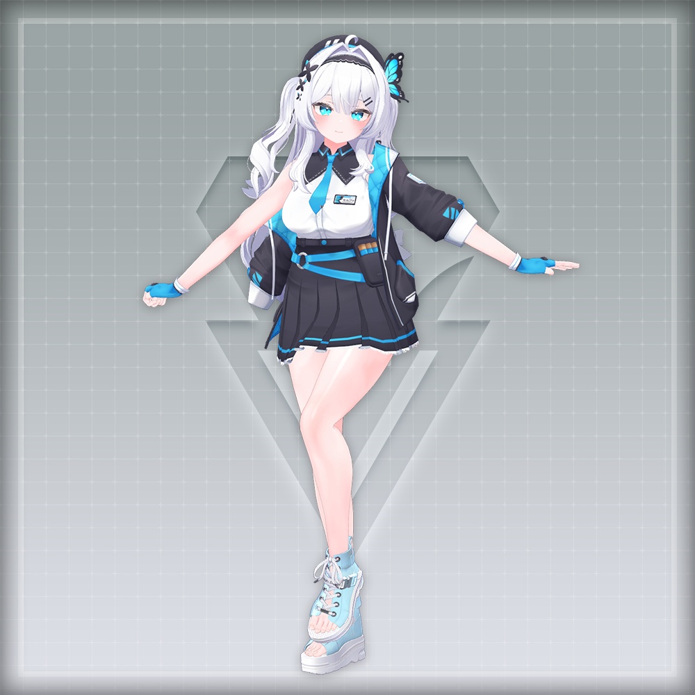 【オリジナル3Dモデル】AXIS ORIGIN NW-2404【アバター対応靴】