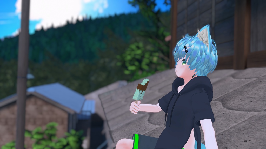 【オリジナル3Dモデル】SilkIcecandy【アイスバー】