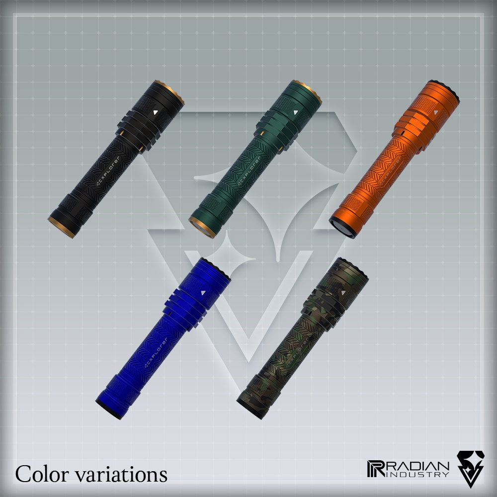 【ギミック付き3Dモデル】Explorer-エクスプローラー-【タクティカルライト】