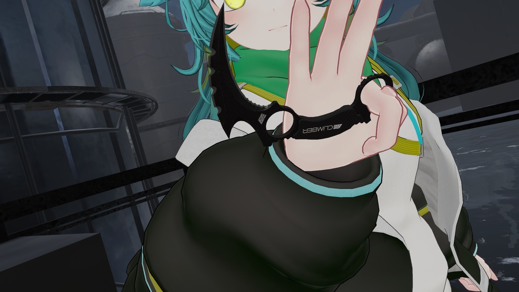 【オリジナル3Dモデル】WILDHUNT【カランビットナイフ】