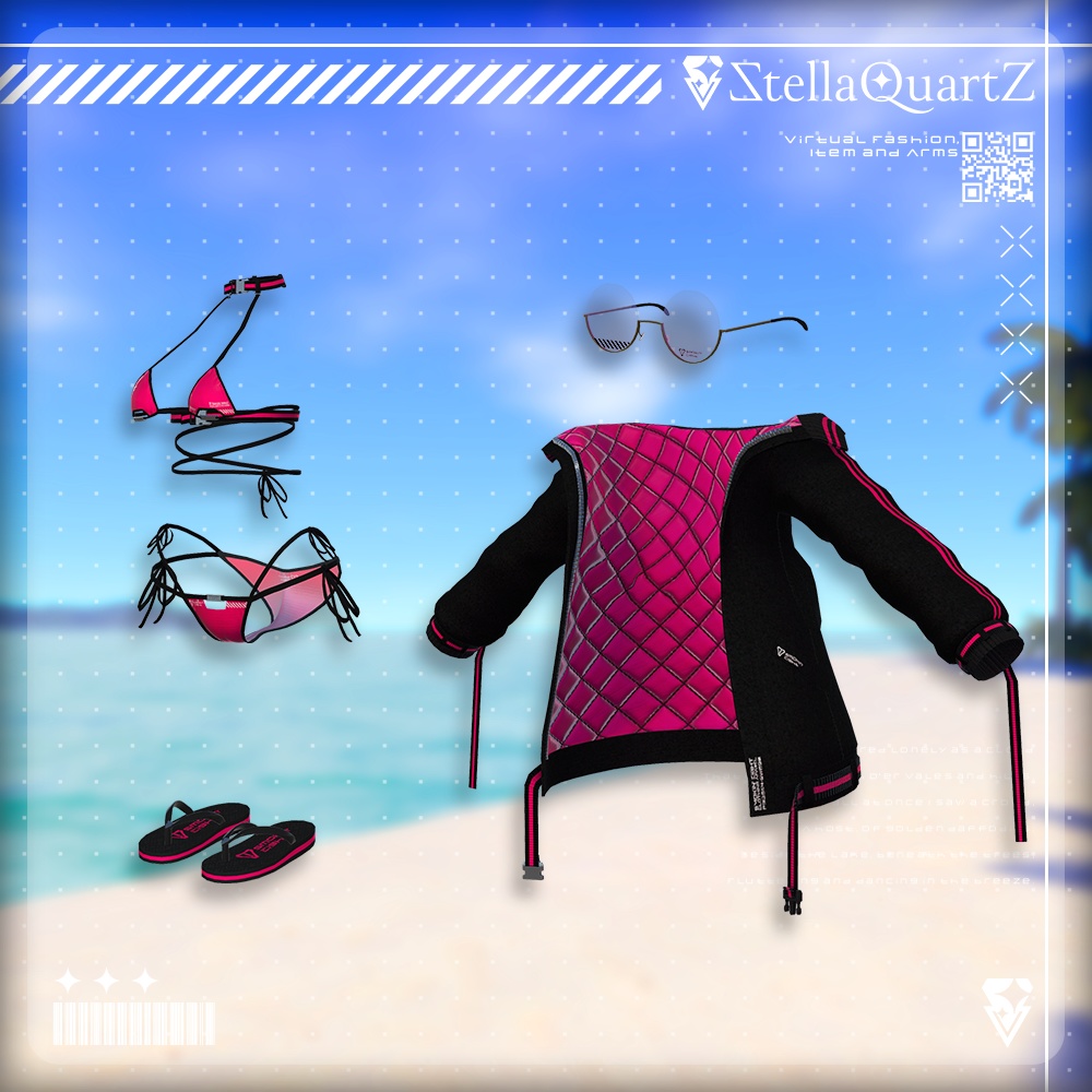 【オリジナル3Dモデル】CRINOID ‐クリノイド‐ 【Urban Tech Bikini】