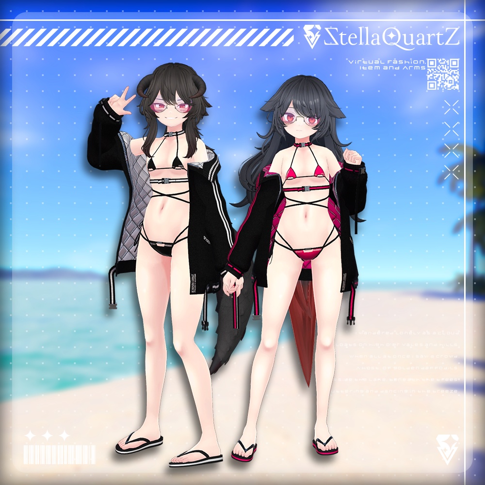 【オリジナル3Dモデル】CRINOID ‐クリノイド‐ 【Urban Tech Bikini】