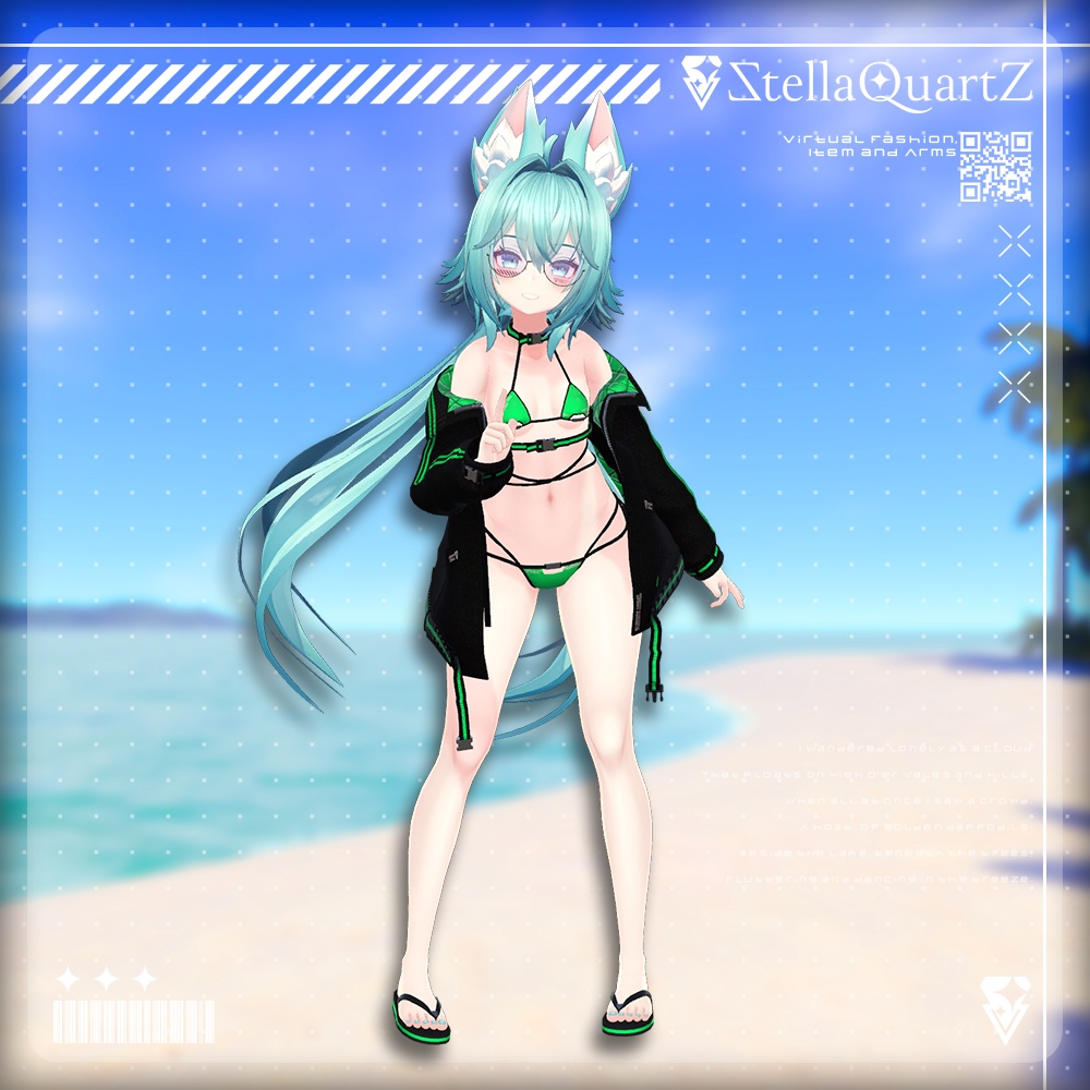 【オリジナル3Dモデル】CRINOID ‐クリノイド‐ 【Urban Tech Bikini】