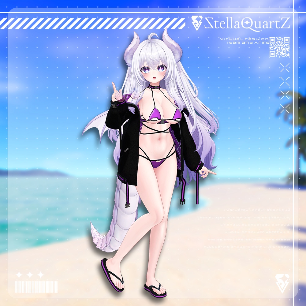 【オリジナル3Dモデル】CRINOID ‐クリノイド‐ 【Urban Tech Bikini】