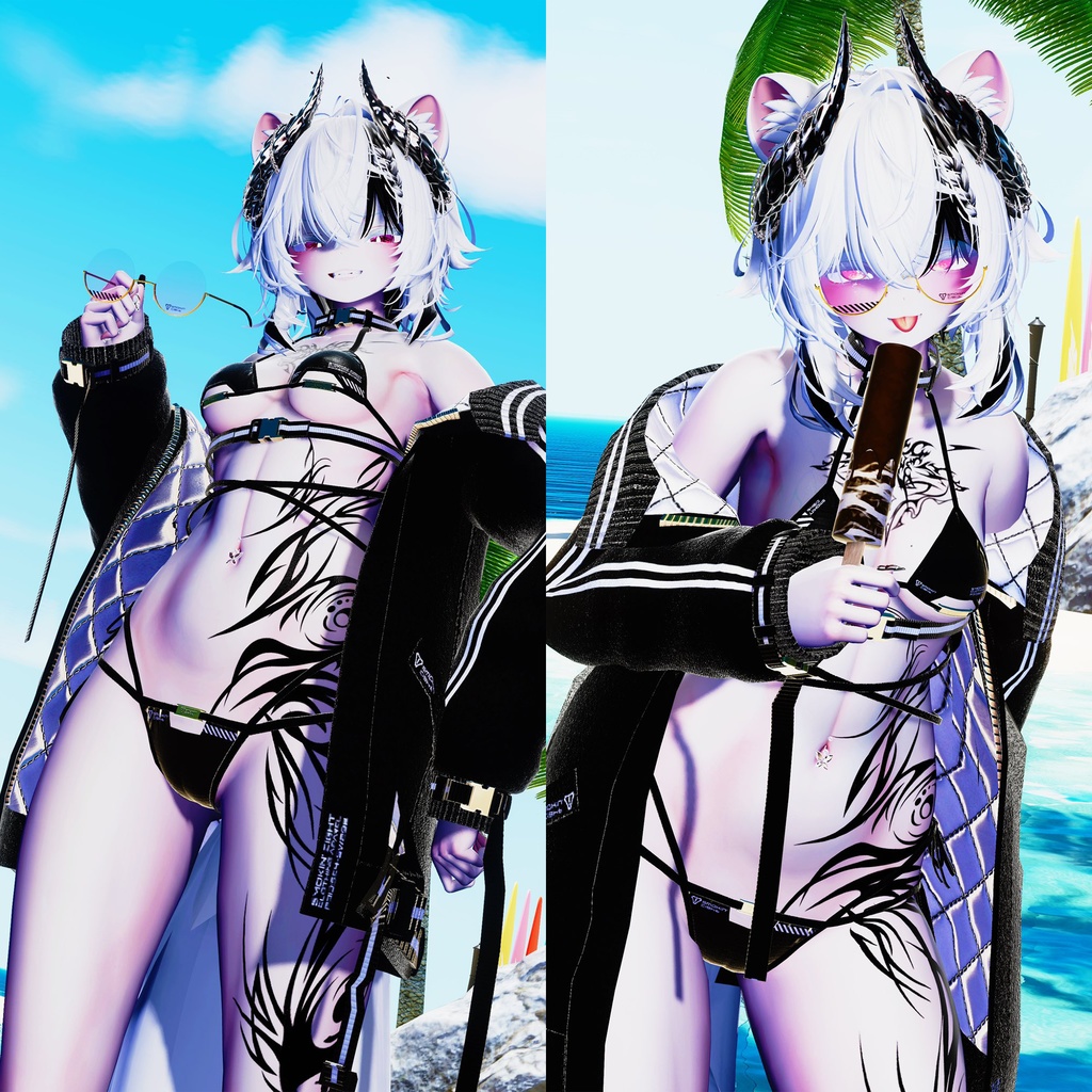 【オリジナル3Dモデル】CRINOID ‐クリノイド‐ 【Urban Tech Bikini】