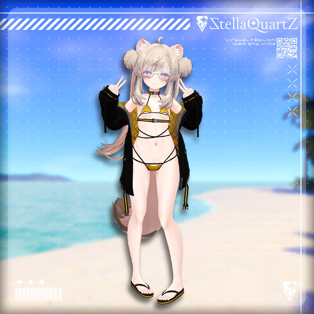 【オリジナル3Dモデル】CRINOID ‐クリノイド‐ 【Urban Tech Bikini】