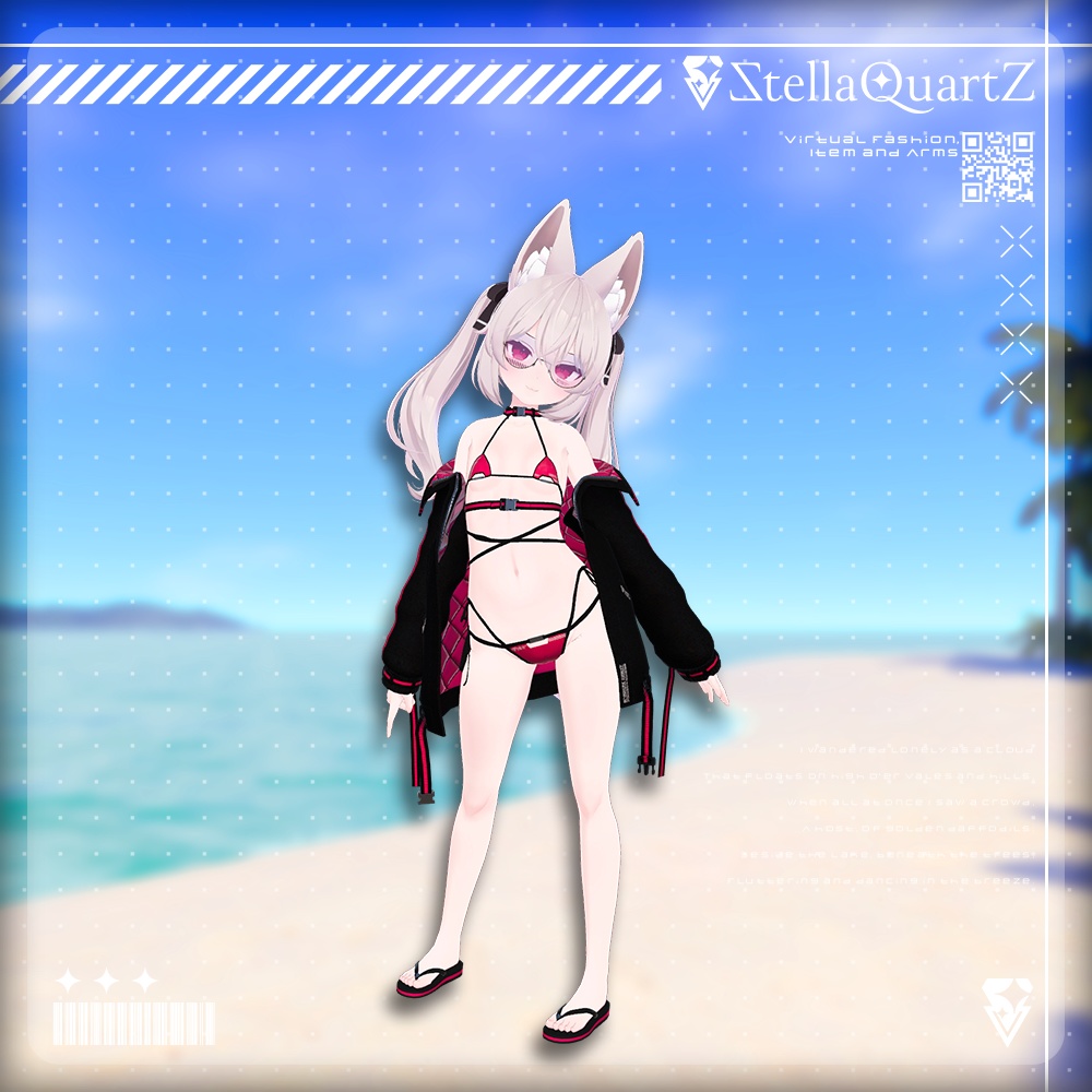 【オリジナル3Dモデル】CRINOID ‐クリノイド‐ 【Urban Tech Bikini】