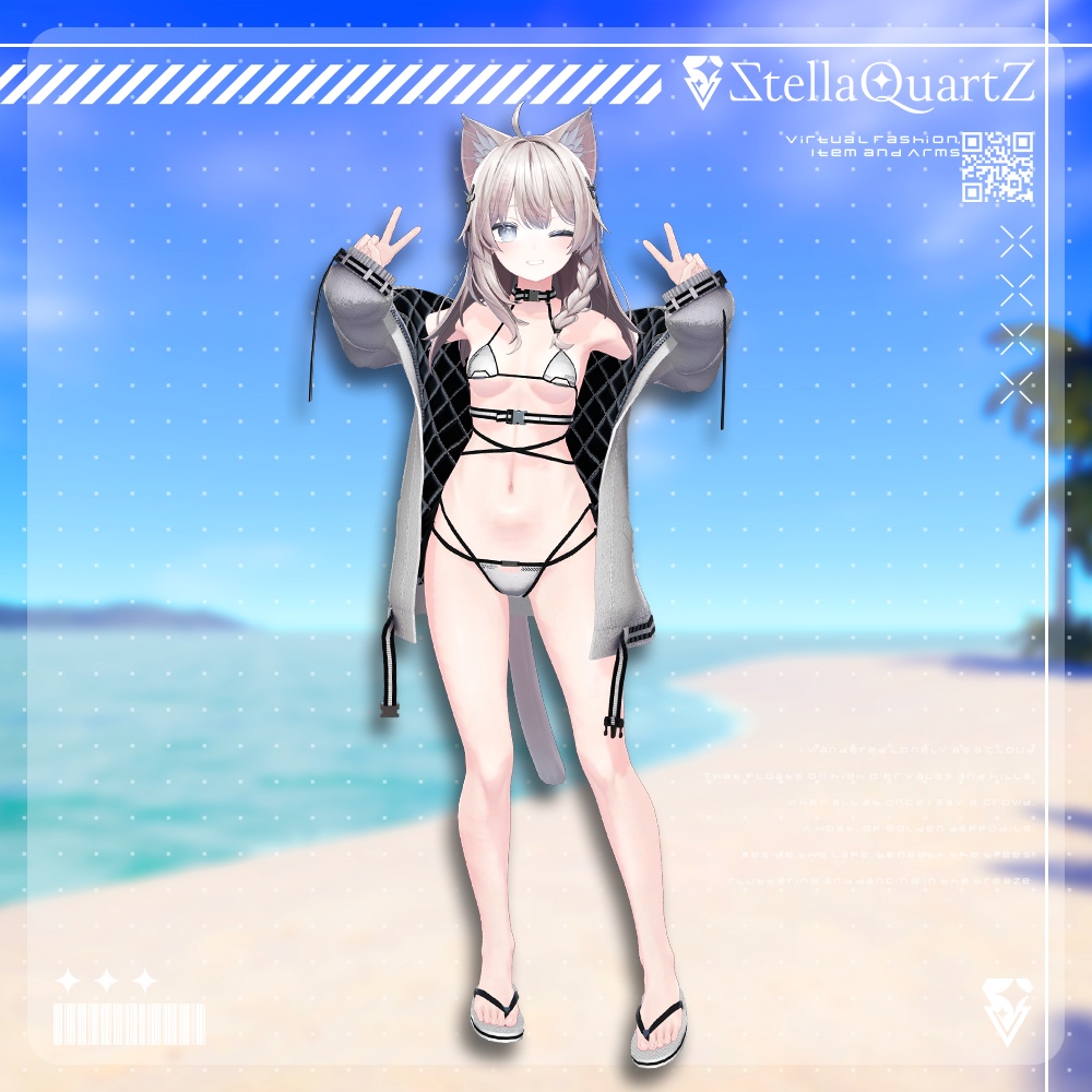 【オリジナル3Dモデル】CRINOID ‐クリノイド‐ 【Urban Tech Bikini】