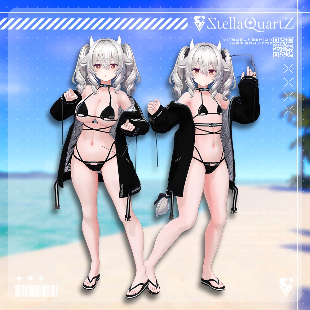 【オリジナル3Dモデル】CRINOID ‐クリノイド‐ 【Urban Tech Bikini】