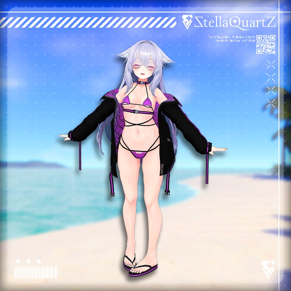 【オリジナル3Dモデル】CRINOID ‐クリノイド‐ 【Urban Tech Bikini】