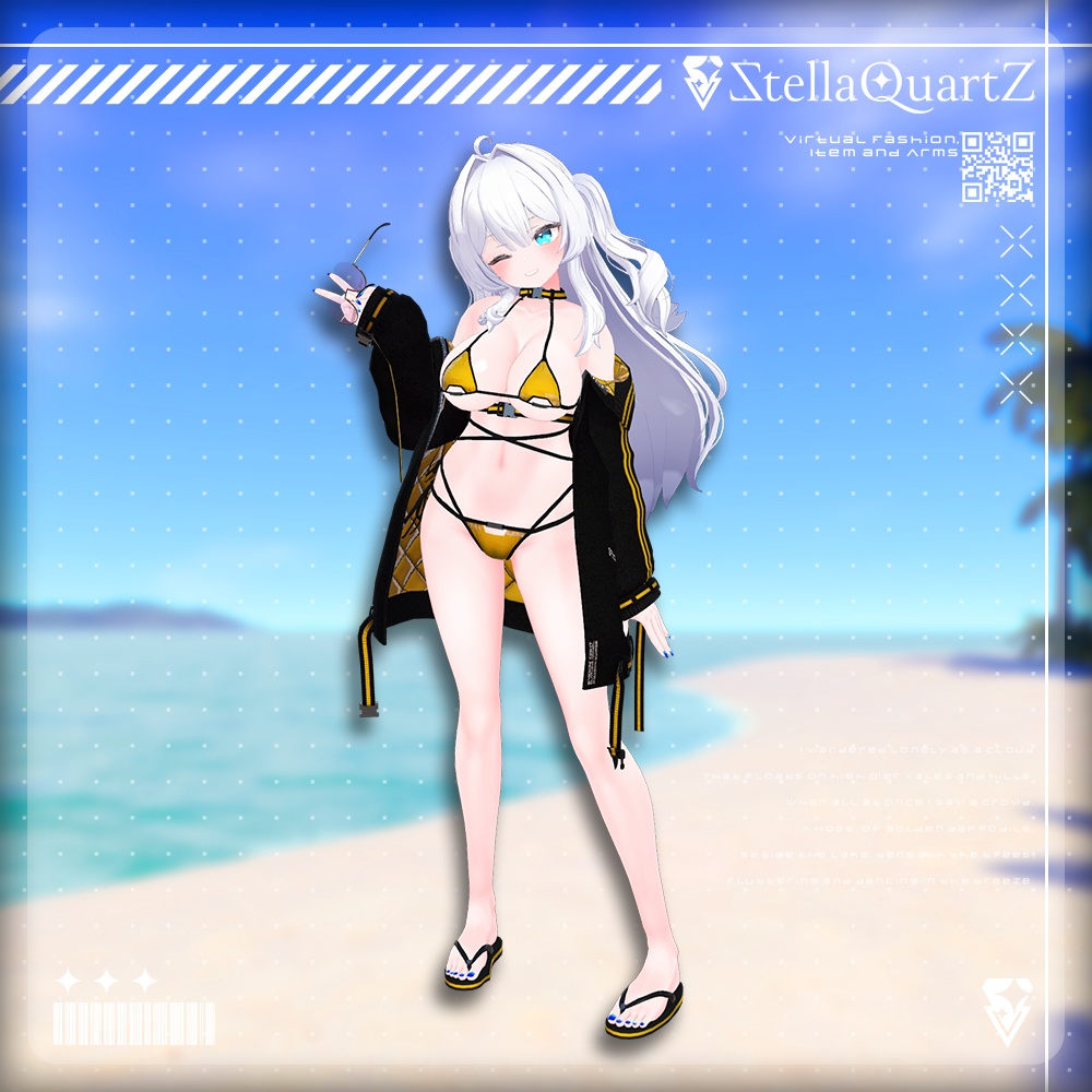 【オリジナル3Dモデル】CRINOID ‐クリノイド‐ 【Urban Tech Bikini】