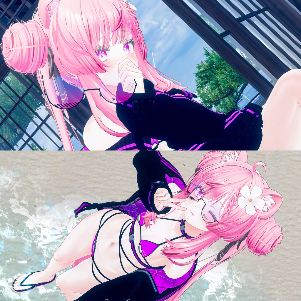 【オリジナル3Dモデル】CRINOID ‐クリノイド‐ 【Urban Tech Bikini】