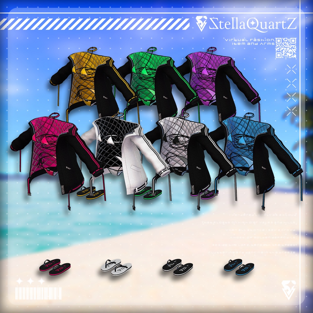 【オリジナル3Dモデル】CRINOID ‐クリノイド‐ 【Urban Tech Bikini】