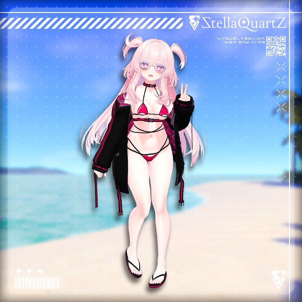 【オリジナル3Dモデル】CRINOID ‐クリノイド‐ 【Urban Tech Bikini】