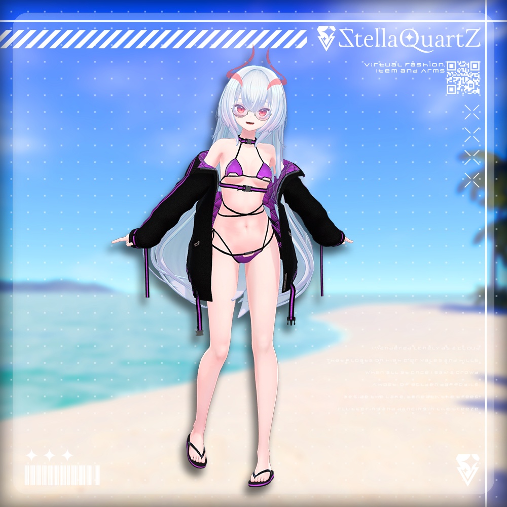 【オリジナル3Dモデル】CRINOID ‐クリノイド‐ 【Urban Tech Bikini】