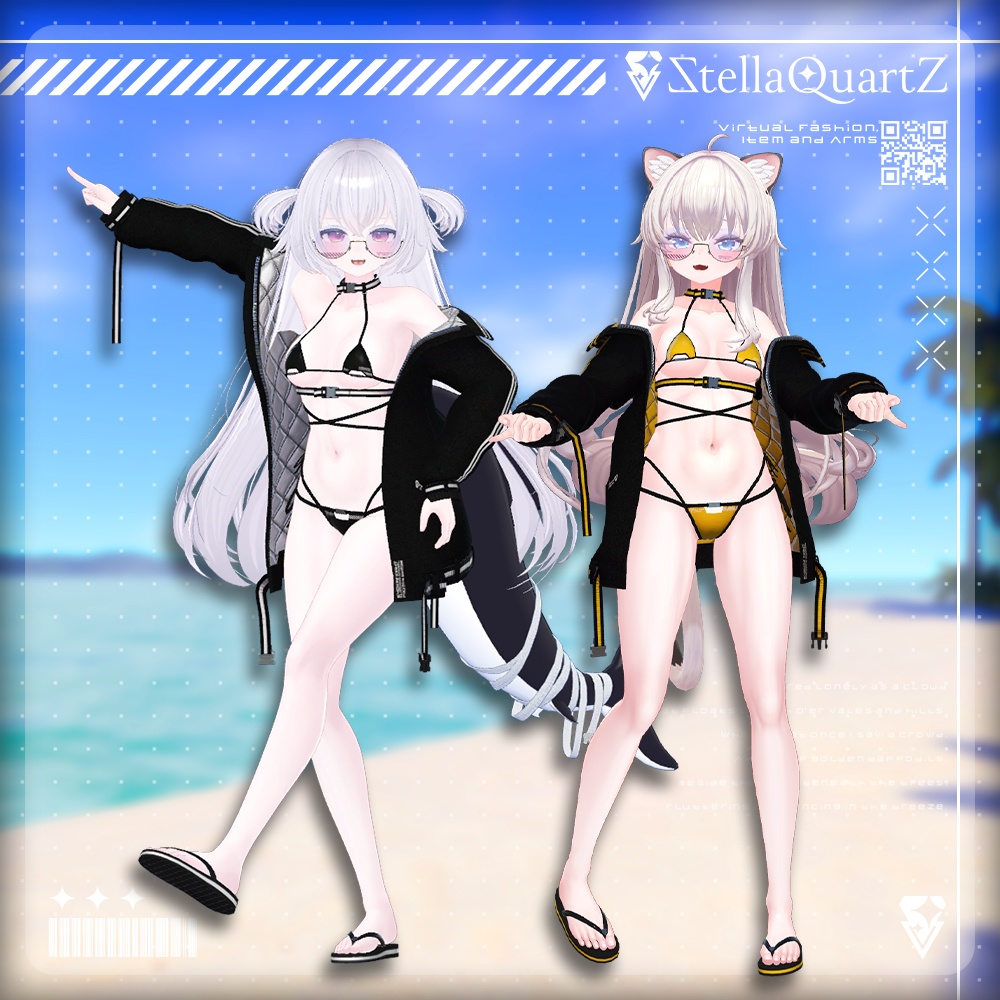 【オリジナル3Dモデル】CRINOID ‐クリノイド‐ 【Urban Tech Bikini】