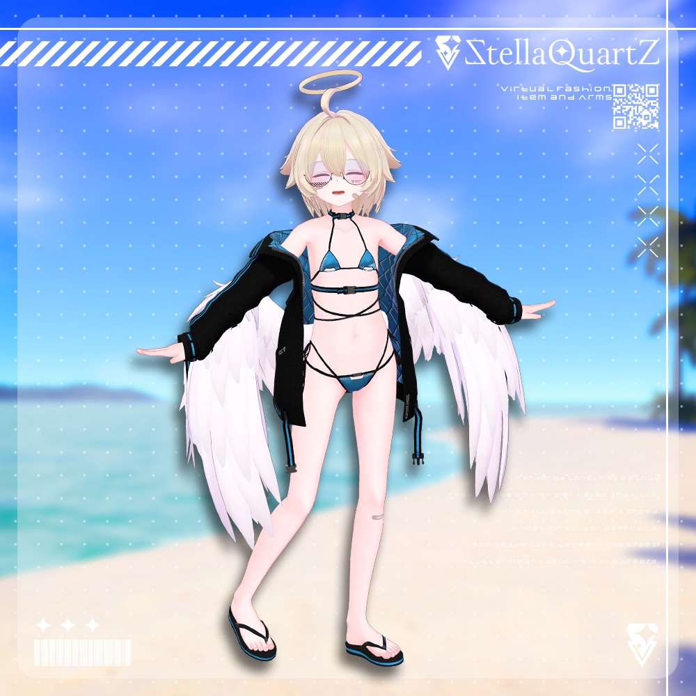 【オリジナル3Dモデル】CRINOID ‐クリノイド‐ 【Urban Tech Bikini】