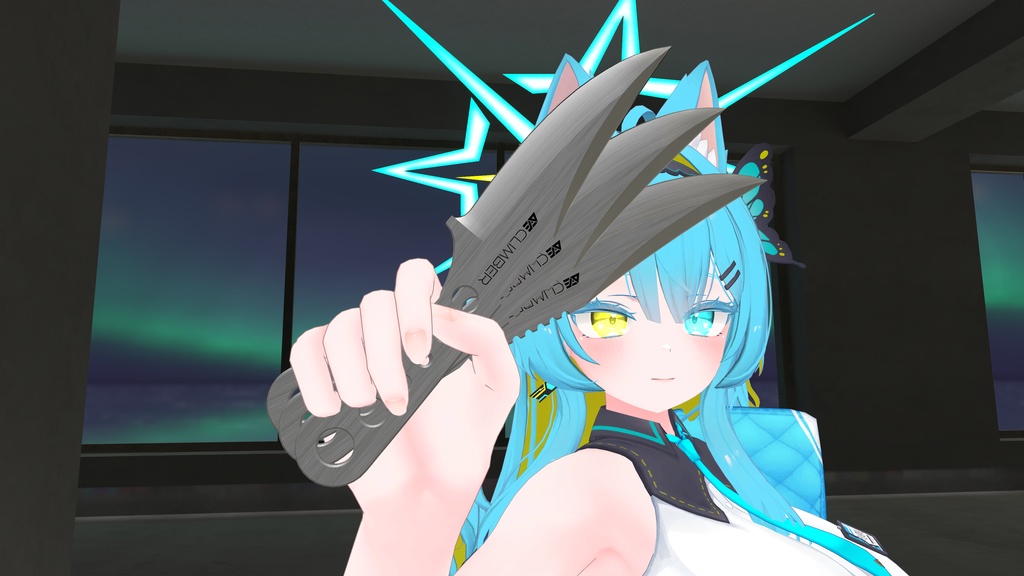 【オリジナル3Dモデル】Alternative ‐オルタナティブ‐ 【投げナイフ】