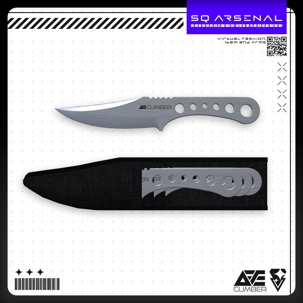 【オリジナル3Dモデル】Alternative ‐オルタナティブ‐ 【投げナイフ】