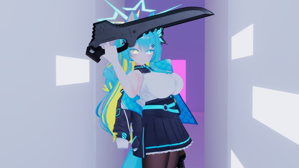 【オリジナル3Dモデル】TwinStorm【デュアルブレード】