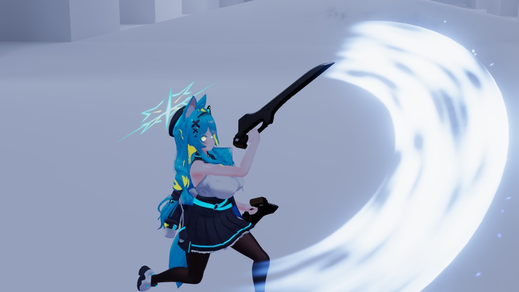 【オリジナル3Dモデル】TwinStorm【デュアルブレード】