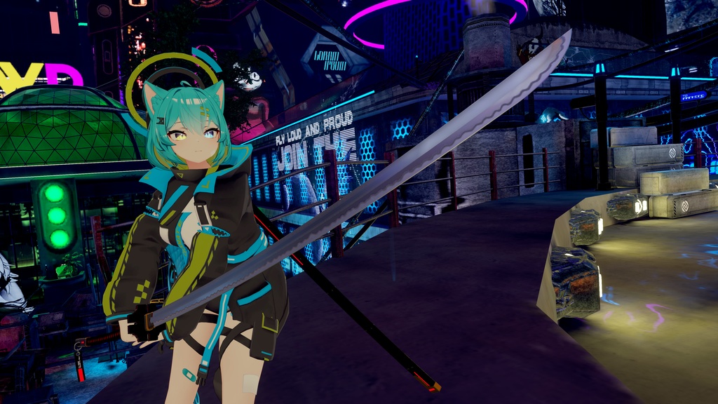 【オリジナル3Dモデル】赫耀KAKUYOU【カタナ】