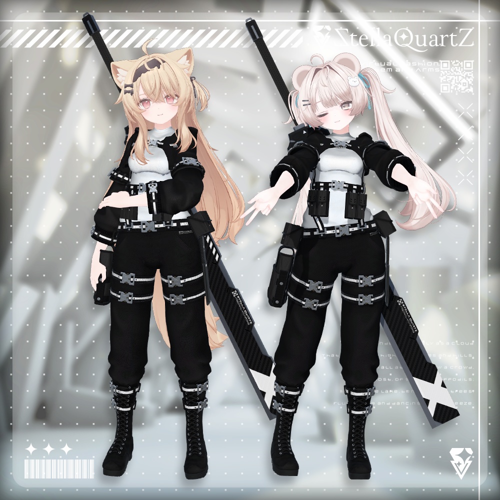 【オリジナル3Dモデル】IronWicker ‐アイアンウィッカー‐ 【TacticalWear】