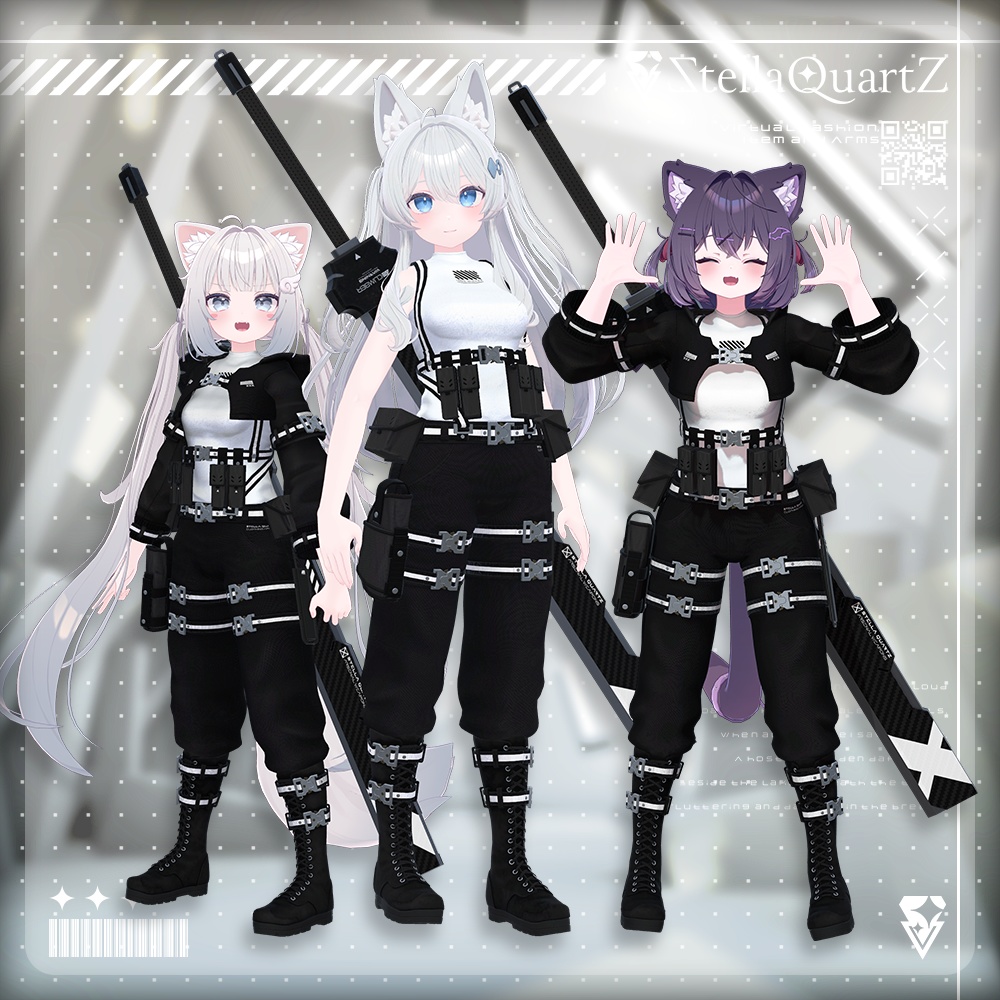 【オリジナル3Dモデル】IronWicker ‐アイアンウィッカー‐ 【TacticalWear】