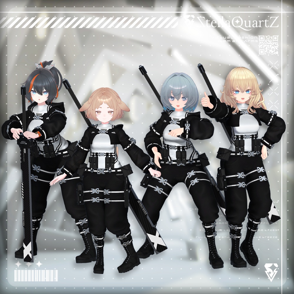 【オリジナル3Dモデル】IronWicker ‐アイアンウィッカー‐ 【TacticalWear】