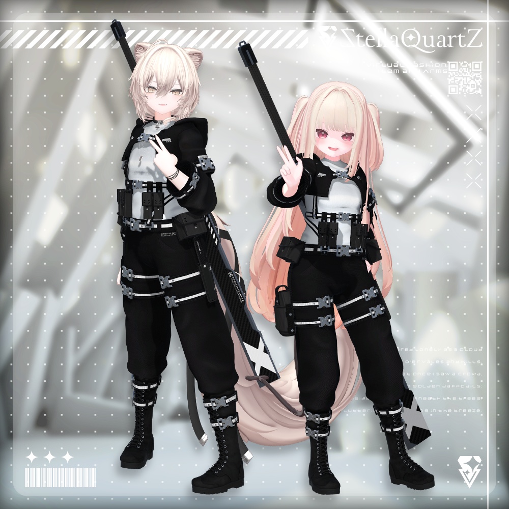 【オリジナル3Dモデル】IronWicker ‐アイアンウィッカー‐ 【TacticalWear】