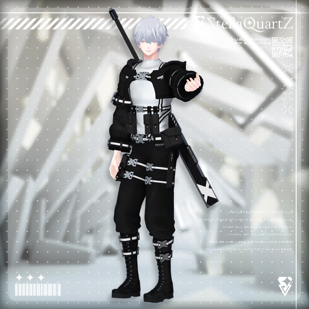 【オリジナル3Dモデル】IronWicker ‐アイアンウィッカー‐ 【TacticalWear】