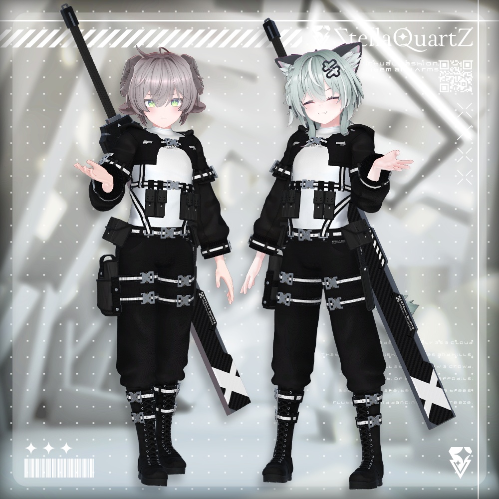 【オリジナル3Dモデル】IronWicker ‐アイアンウィッカー‐ 【TacticalWear】