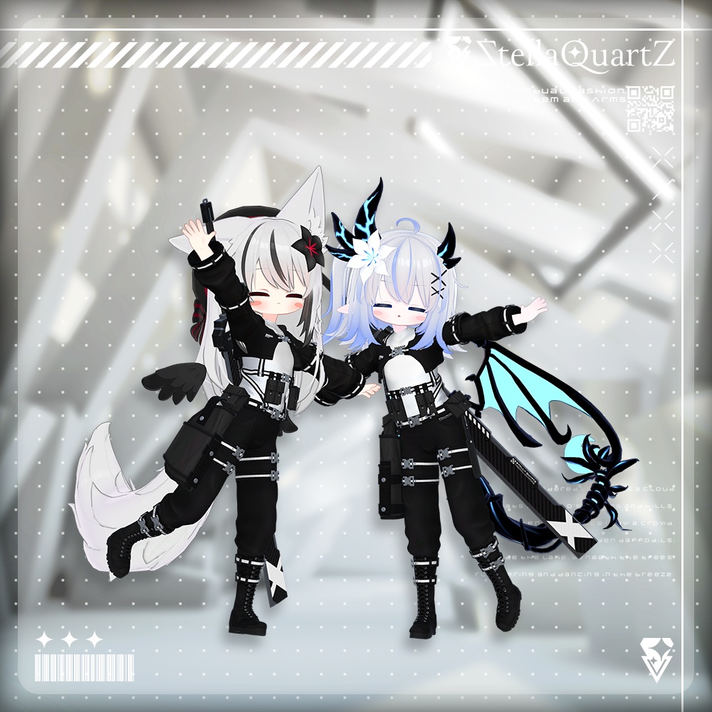 【オリジナル3Dモデル】IronWicker ‐アイアンウィッカー‐ 【TacticalWear】